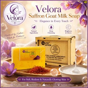 Saffron Goat Milk Soap (1 Pes)